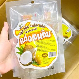 Kẹo dừa thảo mộc chanh muối 100g