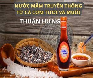 NƯỚC MẮM THUẬN HƯNG 50 ĐẠM⁄1 THÙNG 20 CHAI 180ML