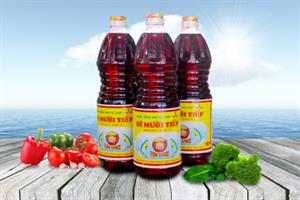 Nước mắm cao cấp đậm đặc Dì Mười Tiếp