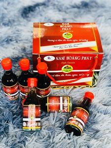 Nước mắm Nam Hoàng Phát 25N - Thùng 12 chai thuỷ tinh - Chai 60Ml