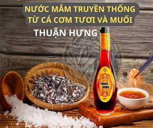 NƯỚC MẮM THUẬN HƯNG 60 ĐẠM⁄1 THÙNG 20 CHAI 180ML